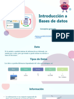 Introducción a Bases de datos