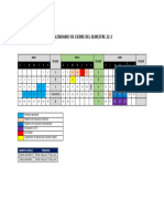 Calendario Cierre 22 2