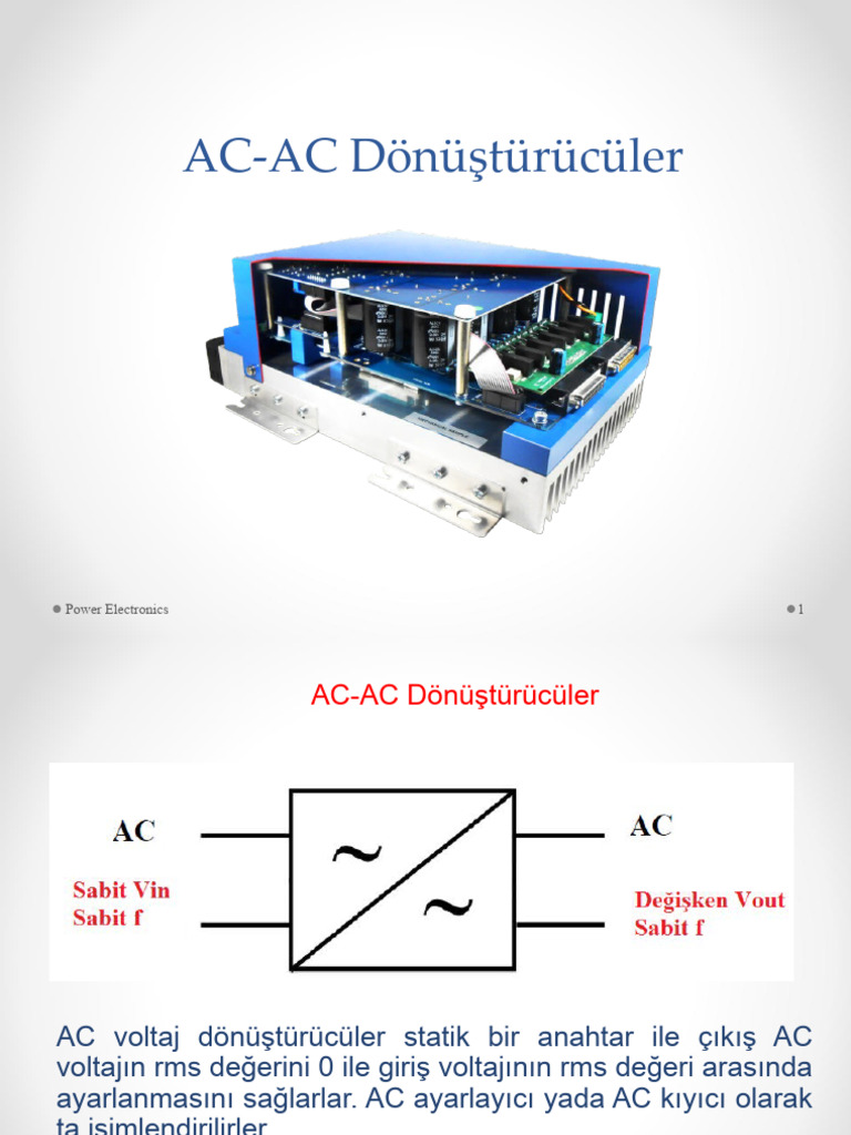 AC AC Donusturuculer | PDF