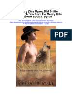Sanctuary Gay Mpreg MM Shifter Romance A Tale From The Mercy Hills Universe Book 1 Byrde All Chapter