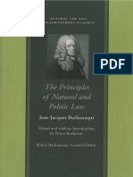 Jean-Jacques Burlamaqui - The Principles of Natural and Politic Law-Liberty Fund (2006)