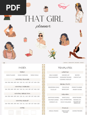 Beige That Girl Planner