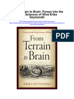 From Terrain To Brain Forays Into The Many Sciences of Wine Erika Szymanski Full Chapter
