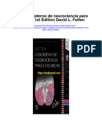 Download Netter Cuaderno De Neurociencia Para Colorear 1St Edition David L Felten full chapter