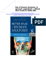 Netter Atlas of Human Anatomy A Systems Approach Paperback 8Th Edition Frank H Netter MD Full Chapter