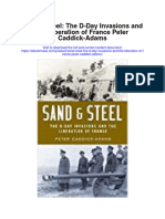 Download Sand Steel The D Day Invasions And The Liberation Of France Peter Caddick Adams all chapter