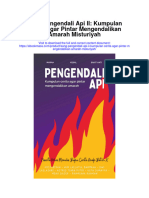 Sang Pengendali Api Ii Kumpulan Cerita Agar Pintar Mengendalikan Amarah Misturiyah All Chapter