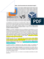 VMware Vs VirtualBox