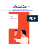 Download If Then Algorithmic Power And Politics Taina Bucher full chapter