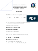 Ejercicios de Matematica