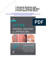 Netters Surgical Anatomy and Approaches Conor P Delaney MD MCH PHD Facs Frcsi Fascrs Frcsi Hon Full Chapter