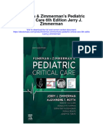 Download Fuhrman Zimmermans Pediatric Critical Care 6Th Edition Jerry J Zimmerman full chapter