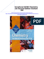 Edexcel International Gcse Chemistry Student Book Second Edition Graham Hill Full Chapter