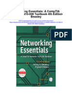 Networking Essentials A Comptia Network N10 006 Textbook 4Th Edition Beasley Full Chapter