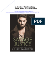 Savage Justice The Caraksay Brotherhood Book 7 Ashe Barker All Chapter