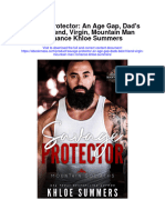 Savage Protector An Age Gap Dads Best Friend Virgin Mountain Man Romance Khloe Summers All Chapter