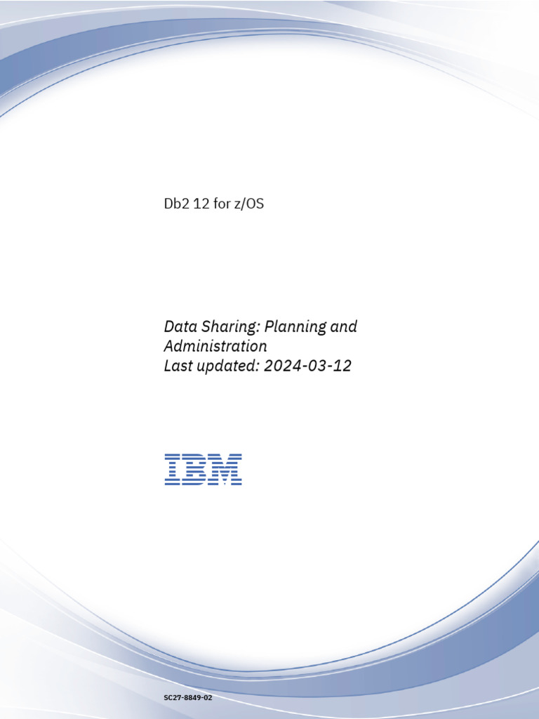 db2z 12 Dsharebook | PDF | Ibm Db2 | Cache (Computing)