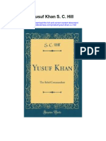 Yusuf Khan S C Hill All Chapter
