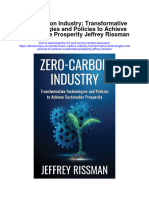Download Zero Carbon Industry Transformative Technologies And Policies To Achieve Sustainable Prosperity Jeffrey Rissman all chapter
