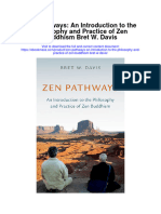 Download Zen Pathways An Introduction To The Philosophy And Practice Of Zen Buddhism Bret W Davis all chapter