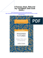 Download Imagined Futures Hope Risk And Uncertainty 1St Edition Julia Cook Auth full chapter