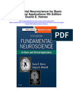 Fundamental Neuroscience For Basic and Clinical Applications 5Th Edition Duane E Haines Full Chapter