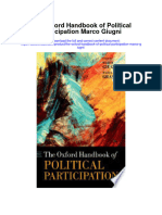 The Oxford Handbook of Political Participation Marco Giugni Full Chapter