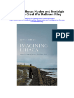 Imagining Ithaca Nostos and Nostalgia Since The Great War Kathleen Riley Full Chapter