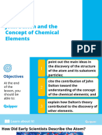 Physical Science SHS 3.2 John Dalton and The Concept of Chemical Elements