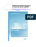 Neurolaw Advances in Neuroscience Justice Security Sjors Ligthart Full Chapter