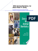 Zoo and Wild Animal Dentistry 1St Edition Peter P Emily All Chapter