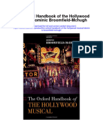 The Oxford Handbook of The Hollywood Musical Dominic Broomfield Mchugh Full Chapter