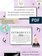 Trabajo Sobre La Prisión Perpetua Revisable en Nicaragua