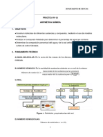 Práctica #3 - Aritmética Química