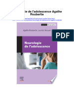 Neurologie de Ladolescence Agathe Roubertie Full Chapter