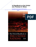 Download The Oxford Handbook On The United Nations Thomas G Weiss full chapter