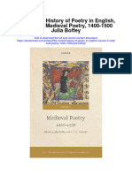 The Oxford History of Poetry in English Volume 3 Medieval Poetry 1400 1500 Julia Boffey Full Chapter