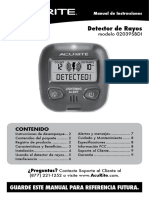 Manual Detector de Rayos