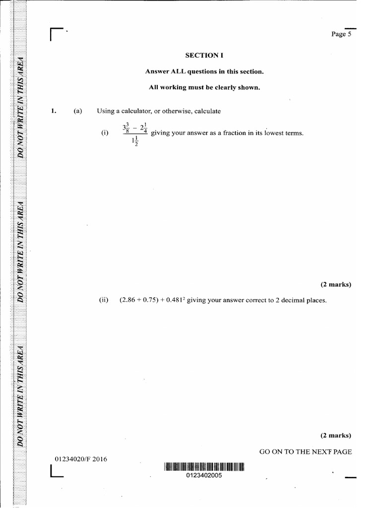 May 2016 Paper 2 | PDF