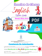 Planificacion English 7° Grado