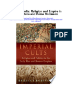 Download Imperial Cults Religion And Empire In Early China And Rome Robinson full chapter
