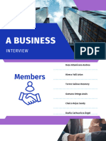 A Business Interview