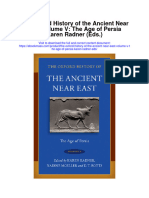 The Oxford History of The Ancient Near East Volume V The Age of Persia Karen Radner Eds Full Chapter