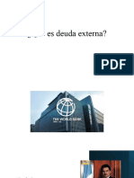 presentación deuda externa