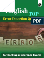 Error Detection Question - E Book