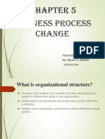 Chapter 5 Business Process Change