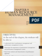 Chapter 9 Human Resource Management
