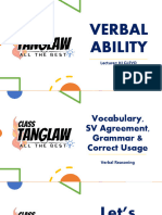 Verbal Ability