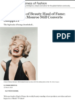 The Business of Beauty Haul of Fame_ Why Marilyn Monroe Still Converts Shoppers _ BoF