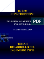 Ic 0704 Tema 04 - Desarrollo Del Ingeniero Civil